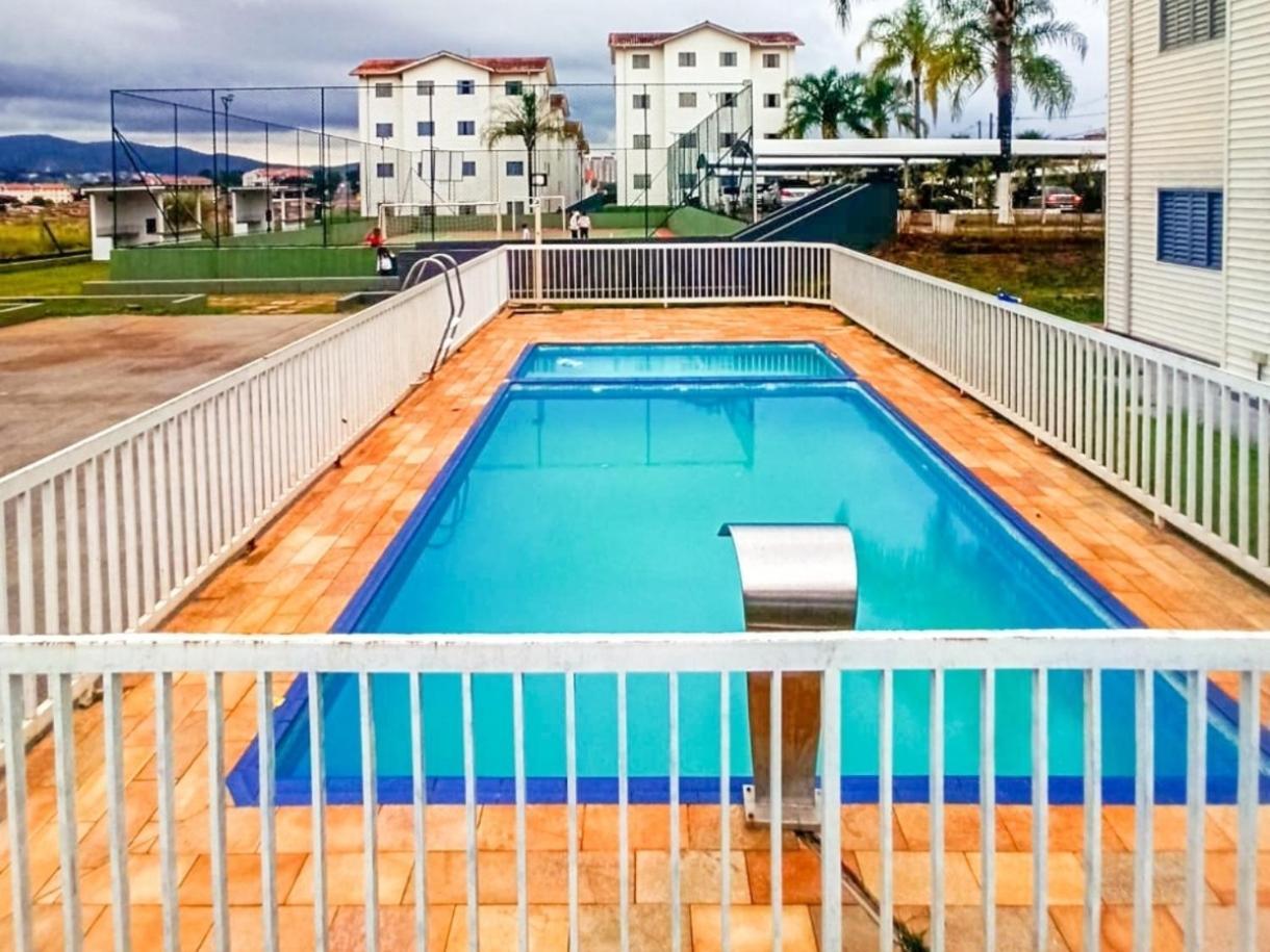 Apto Com Estacionamento, Piscina E Churrasqueira Bragança Paulista Dış mekan fotoğraf